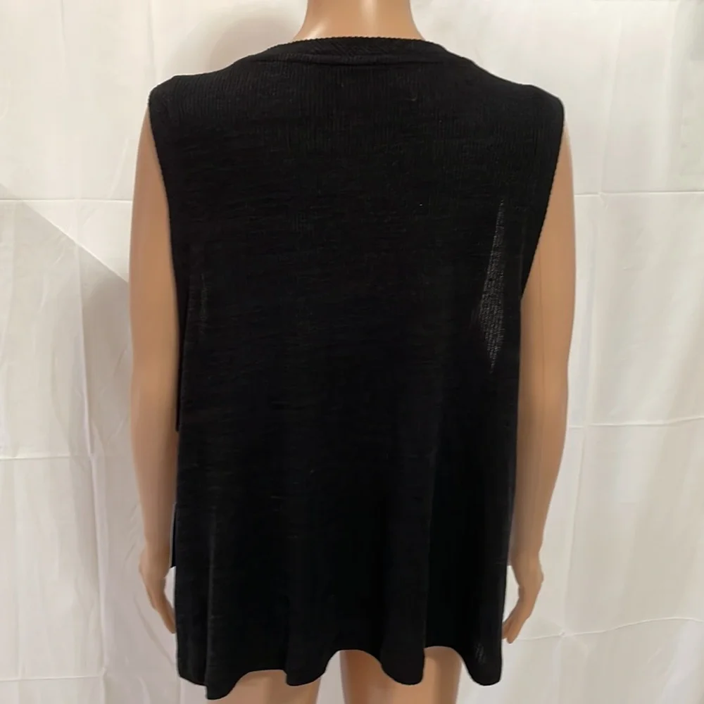 Luck Brand Cloud Jersey Relaxed Tank Top - Picture 6 of 8